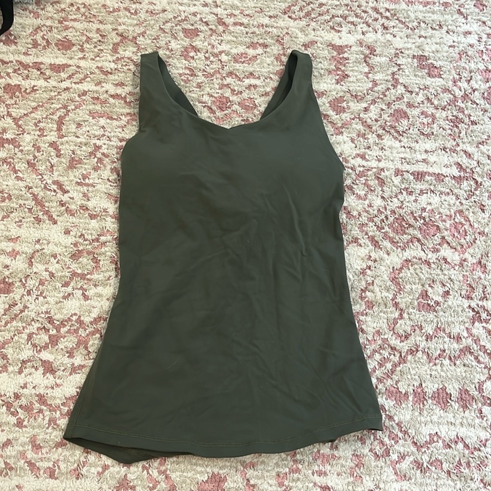 Green Athletic Tank Top